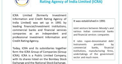 ICRA- Investment Information and Credit Rating Agency of India Limited 3 ICRA