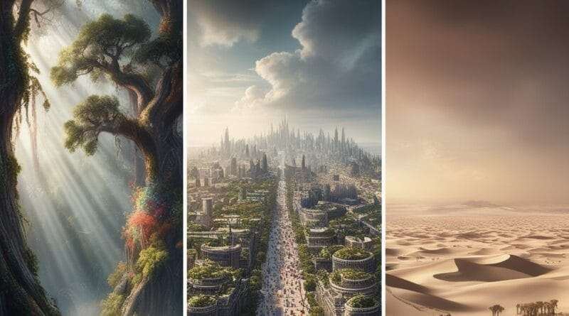 forest civilization desert