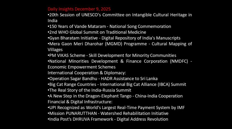 Daily Insights December 9, 2025 1 9 12