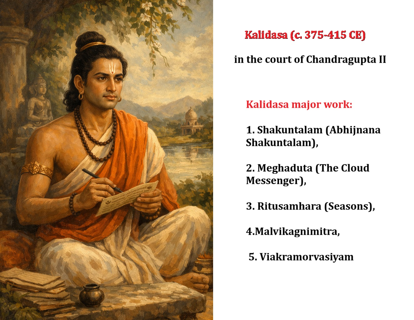 The Gupta Empire 6 kalidasa